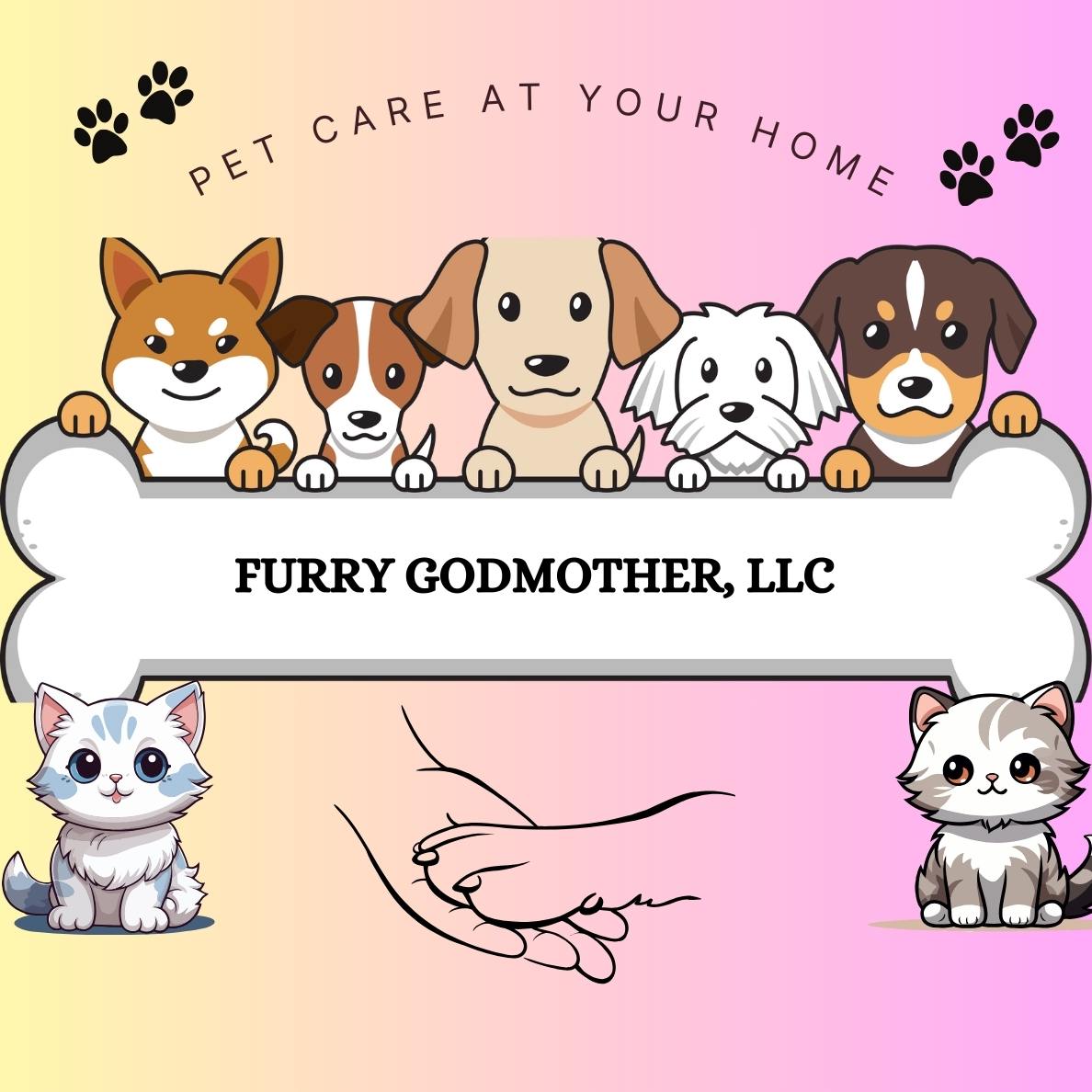 Pet sitter near you Furry Godmother LLC in-person cats and dogs